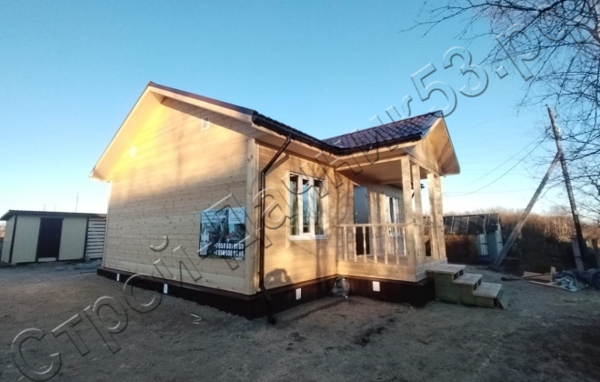 4 Каркасный дом Д-3, 9х8,5 м, 67,5 М²,  Мурманская область, село Ловозеро (7)